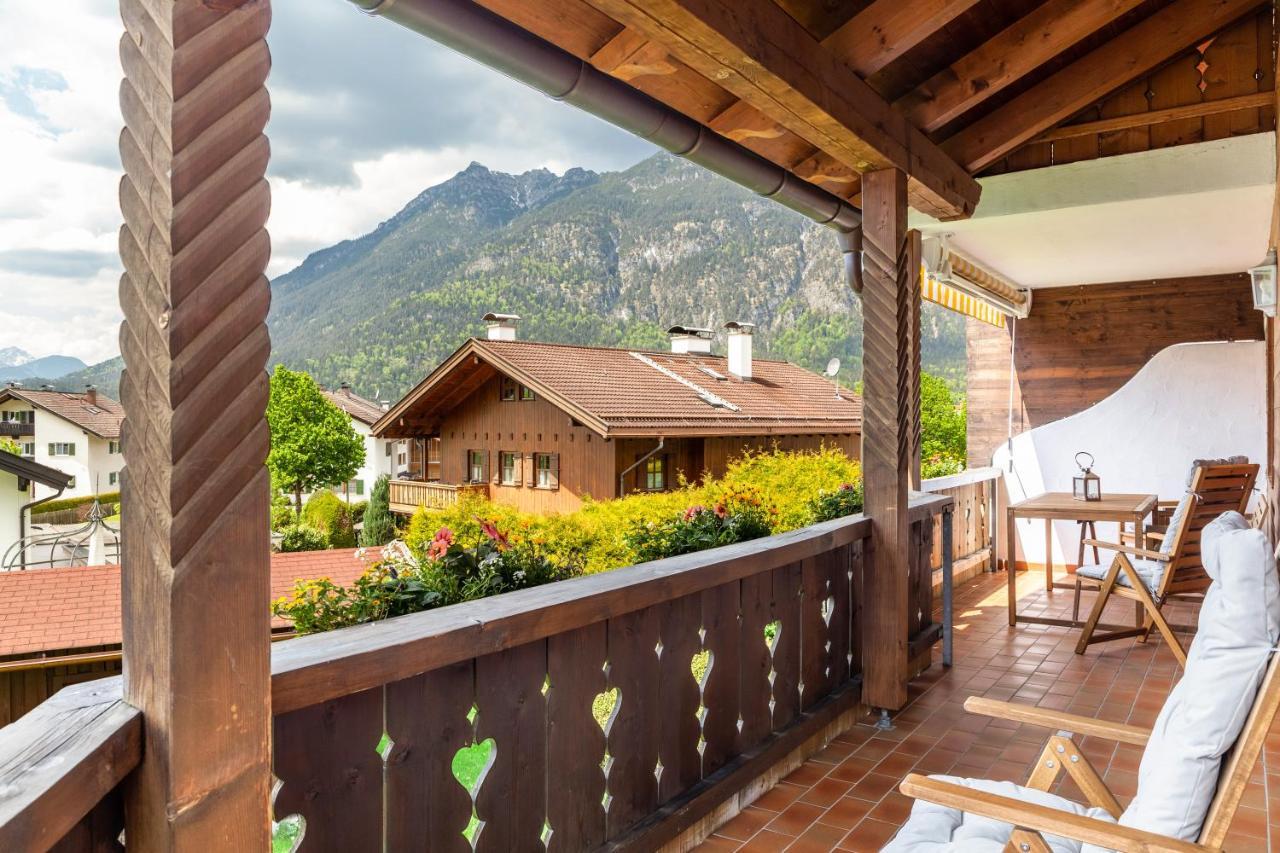 Alpblick Apartment Alpspitze Garmisch-Partenkirchen Dış mekan fotoğraf