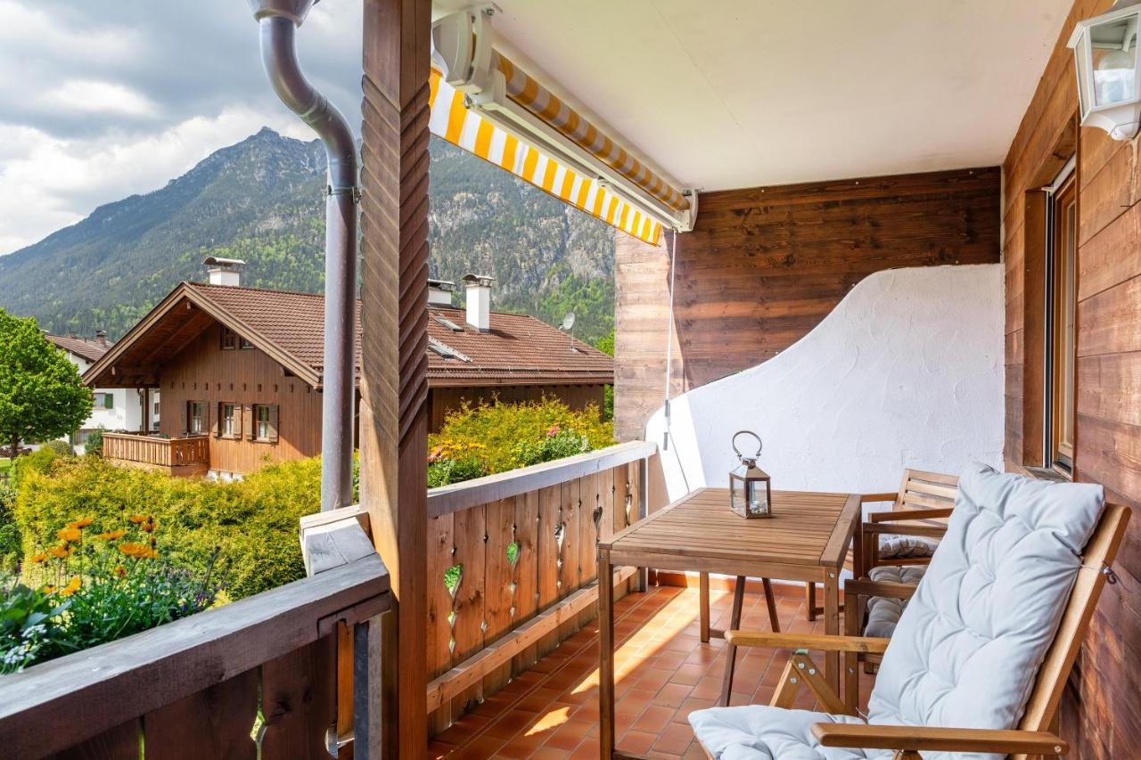 Alpblick Apartment Alpspitze Garmisch-Partenkirchen Dış mekan fotoğraf