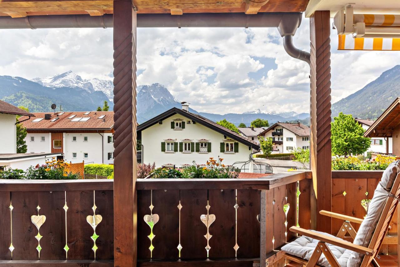 Alpblick Apartment Alpspitze Garmisch-Partenkirchen Dış mekan fotoğraf